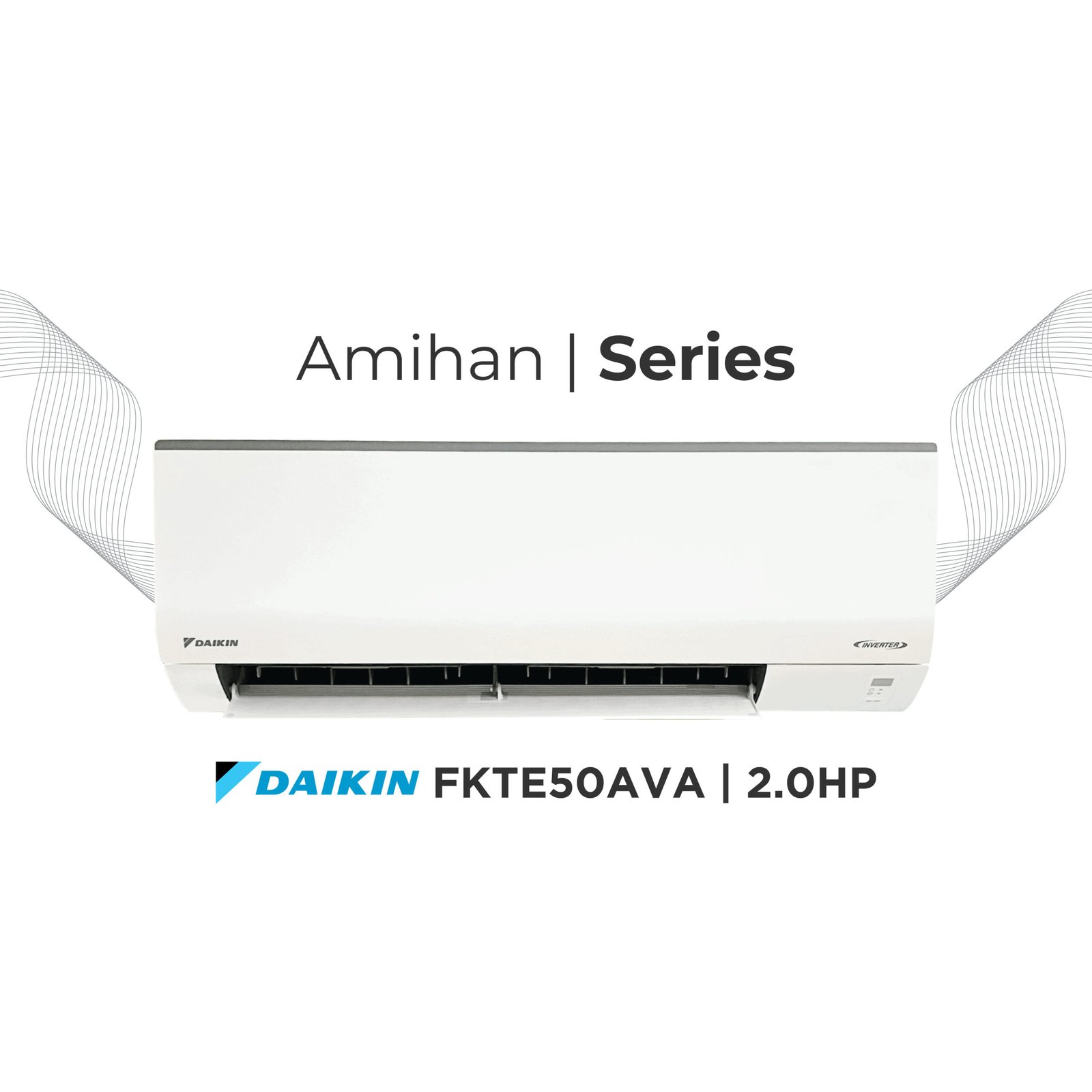 Daikin Amihan Series FKTE50AVA | 2.0HP Split Type