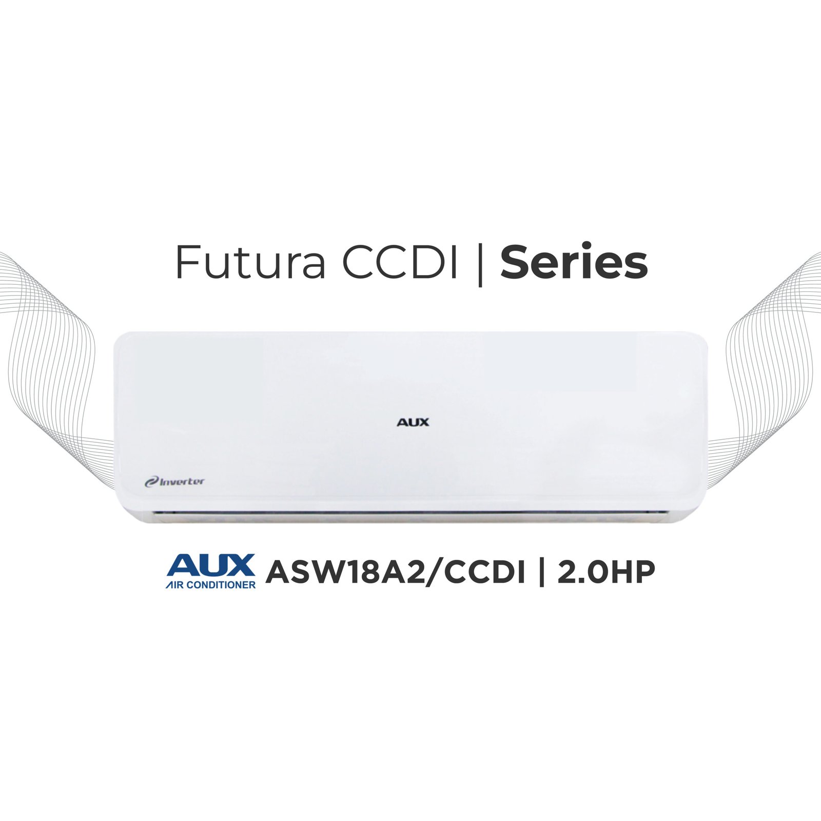 AUX Futura CCDI Series ASW18A2/CCDI | 2.0HP Split Type