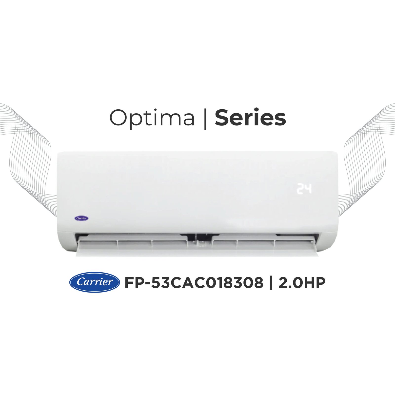 Carrier Optima Series FP-53CAC018308 | 2.0HP Split Type