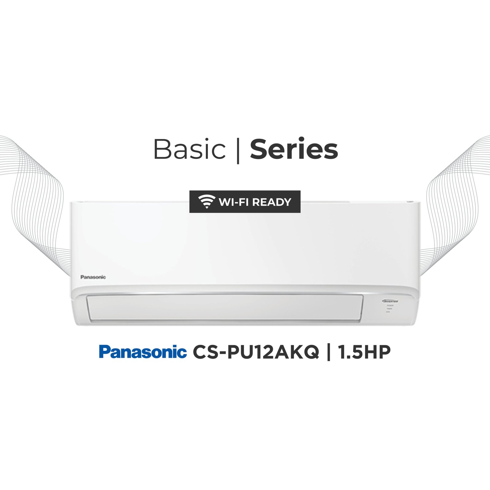 Panasonic Basic Series CS-PU12AKQ | 1.5HP Split Type