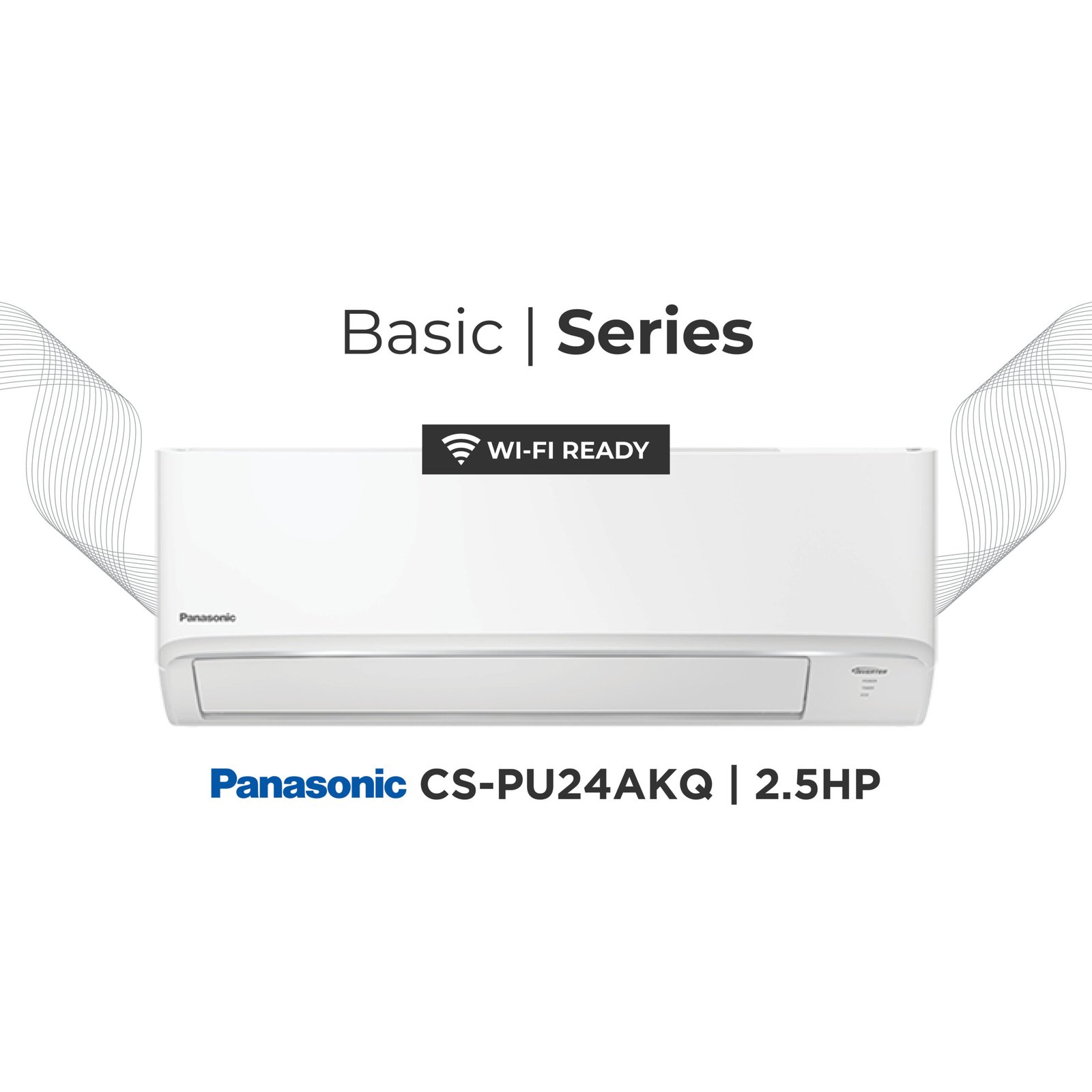 Panasonic Basic Series CS-PU24AKQ | 2.5HP Split Type