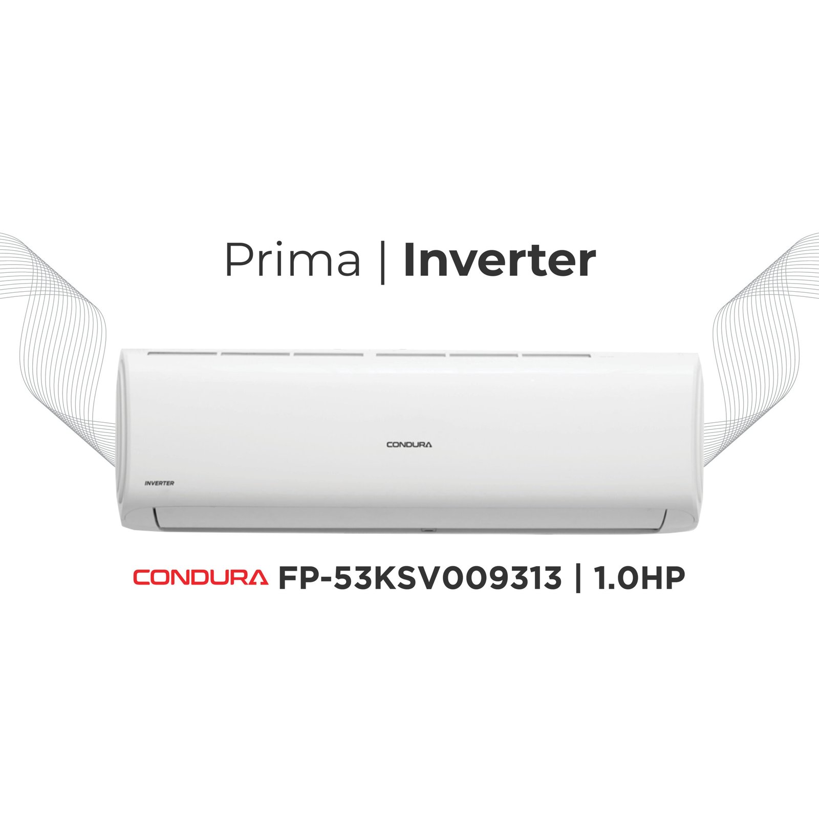 Condura Prima Inverter FP-53KSV009313 | 1.0HP Split Type