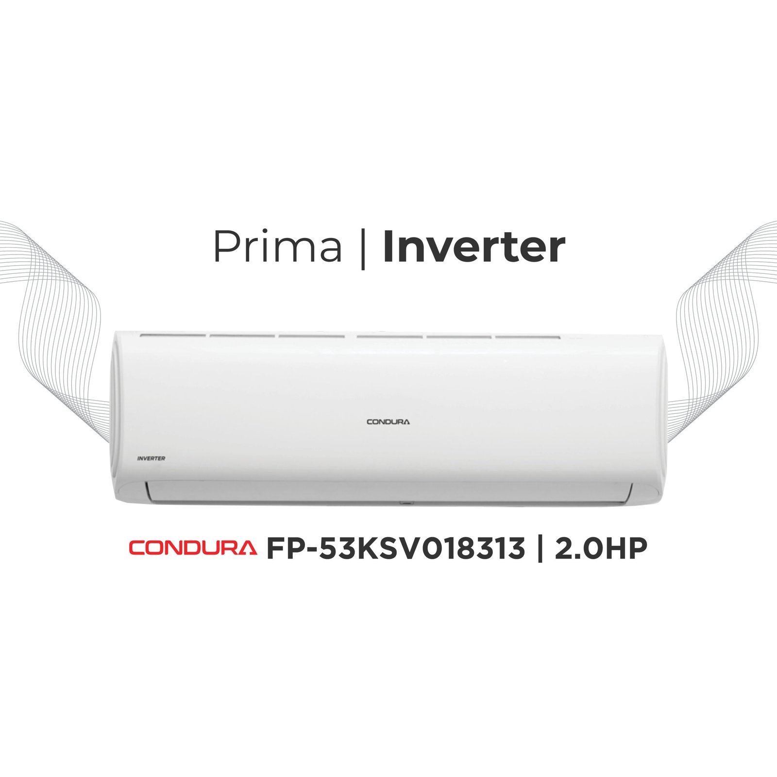 Condura Prima Inverter FP-53KSV018313 | 2.0HP Split Type