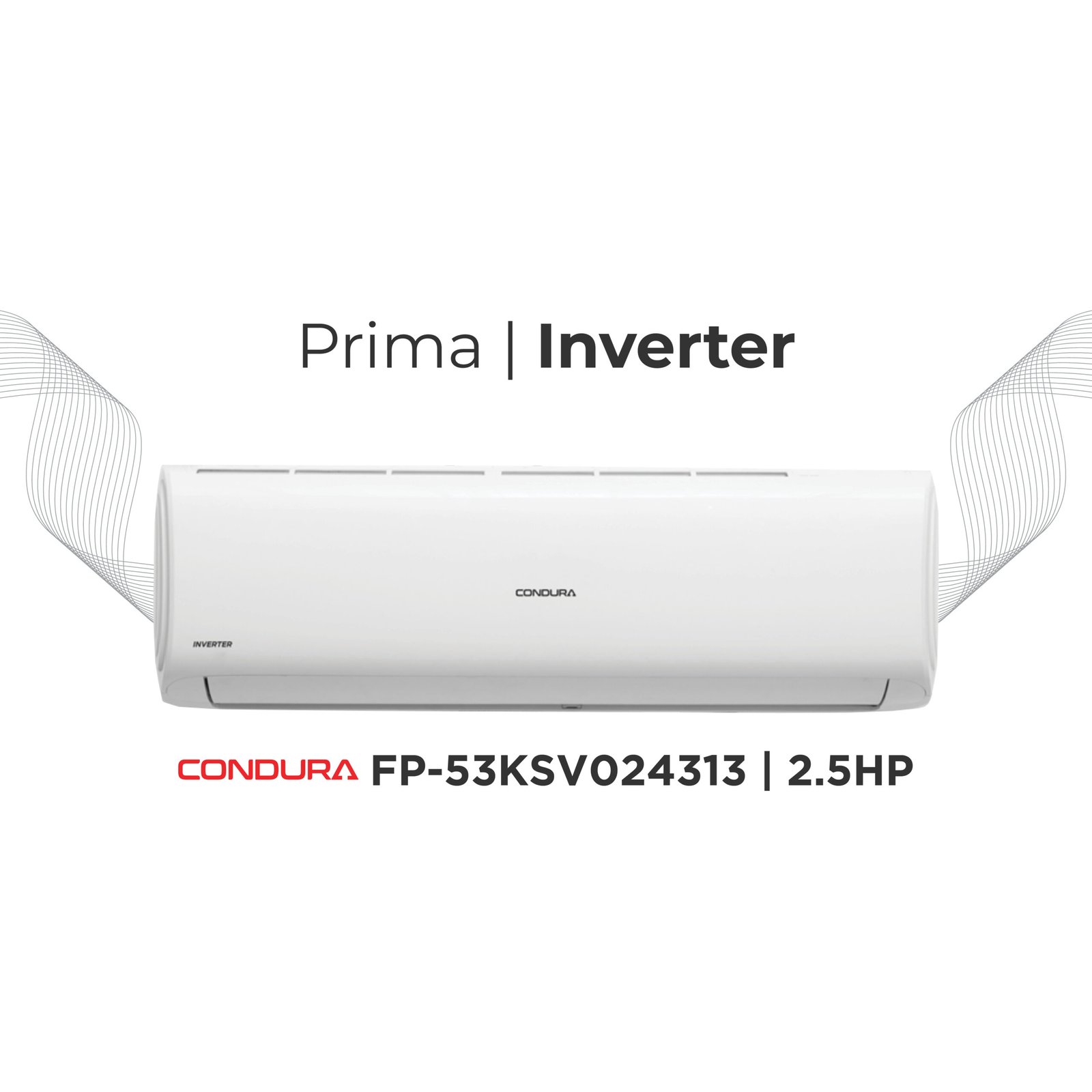 Condura Prima Inverter FP-53KSV024313 | 2.5HP Split Type