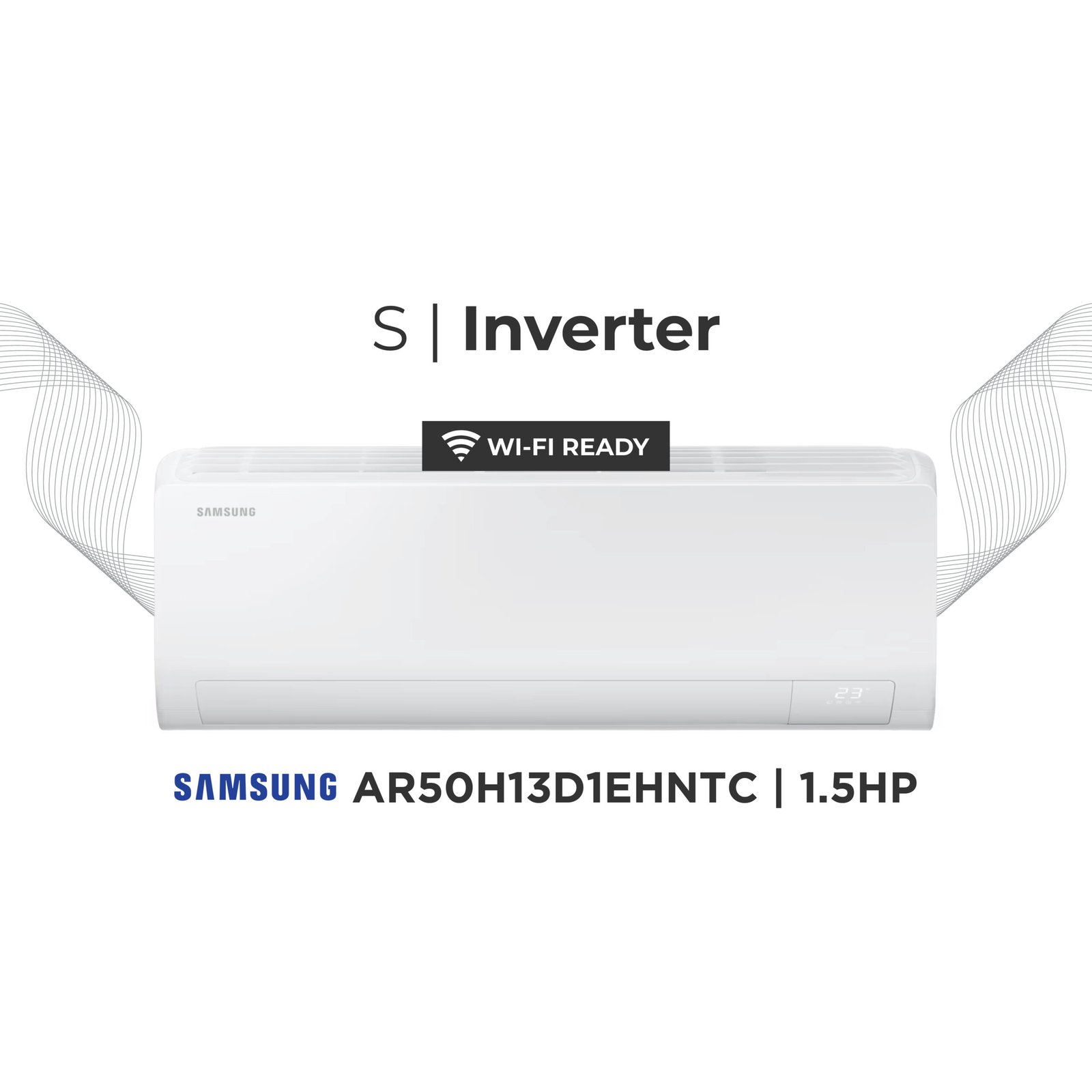 Samsung S-Inverter AR50H13D1EHNTC | 1.5HP Split Type