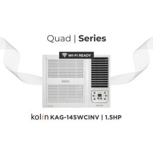 Kolin Quad Series KAG-145WCINV | 1.5HP Window Type