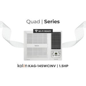 Kolin Quad Series KAG-145WCINV | 1.5HP Window Type