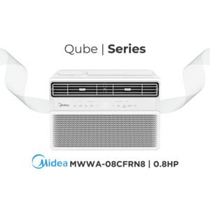 Midea Qube Series MWWA-08CFRN8 | 0.8HP Window Type
