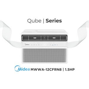 Midea Qube Series MWWA-12CFRN8 | 1.5HP Window Type
