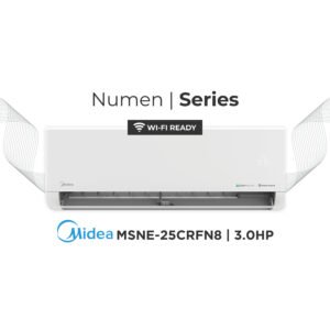 Midea Numen Series MSNE-25CRFN8 | 3.0HP Split Type