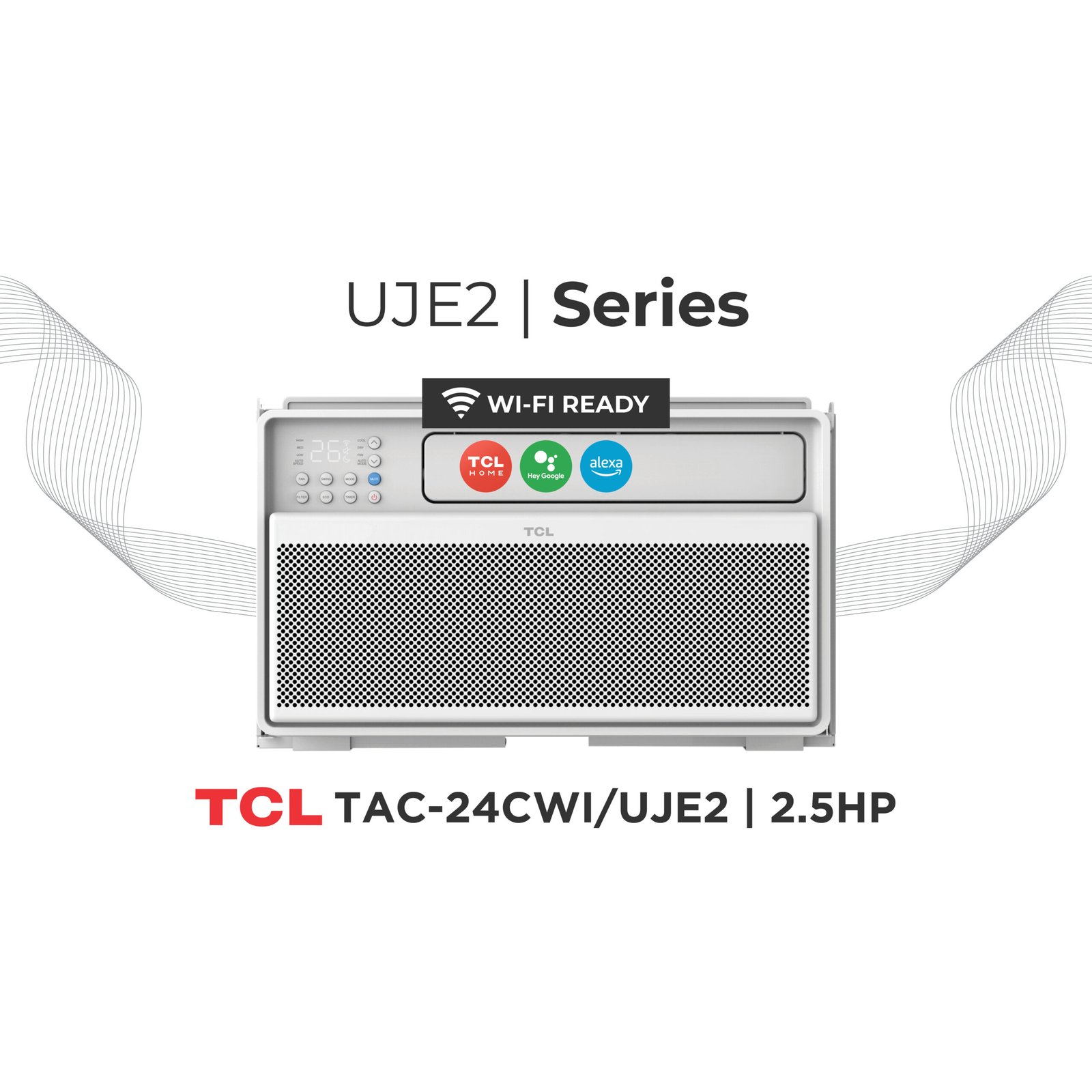 TCL UJE2 Series TCL TAC-24CWI/UJE2 | 2.5HP Window Type